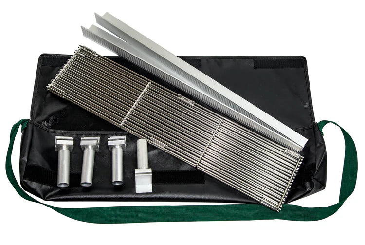 Fireside Tri-Fold Grill Grate-Camping Acc's-Fireside Industries-Tri-Fold Grill Grate (22"x16")-SOTAR