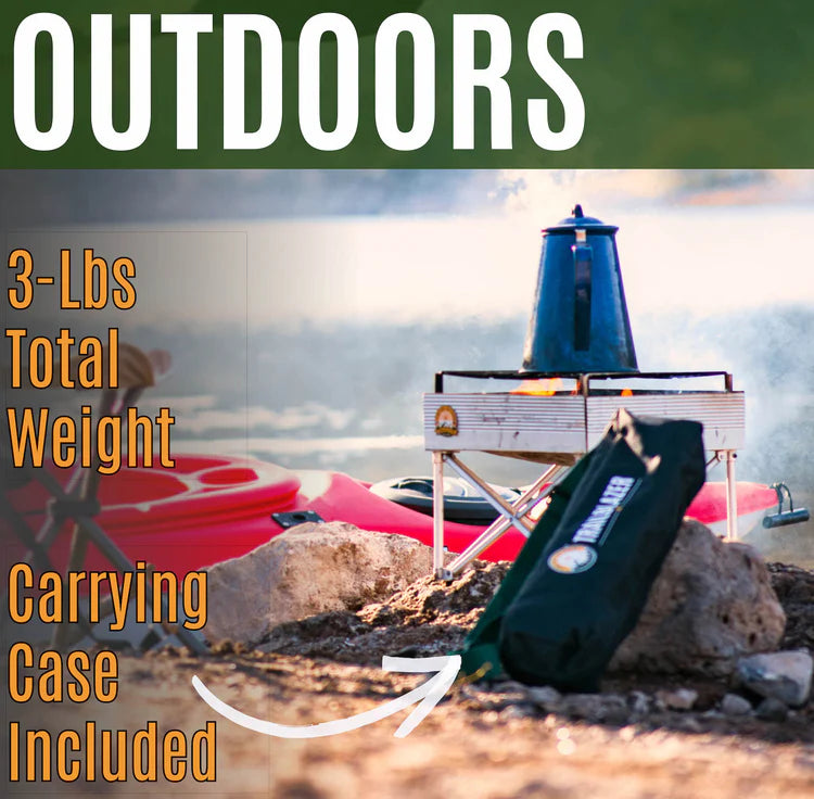 Fireside Trailblazer Pop-Up Fire Pit-Camping Acc's-Fireside Industries-Trailblazer-SOTAR