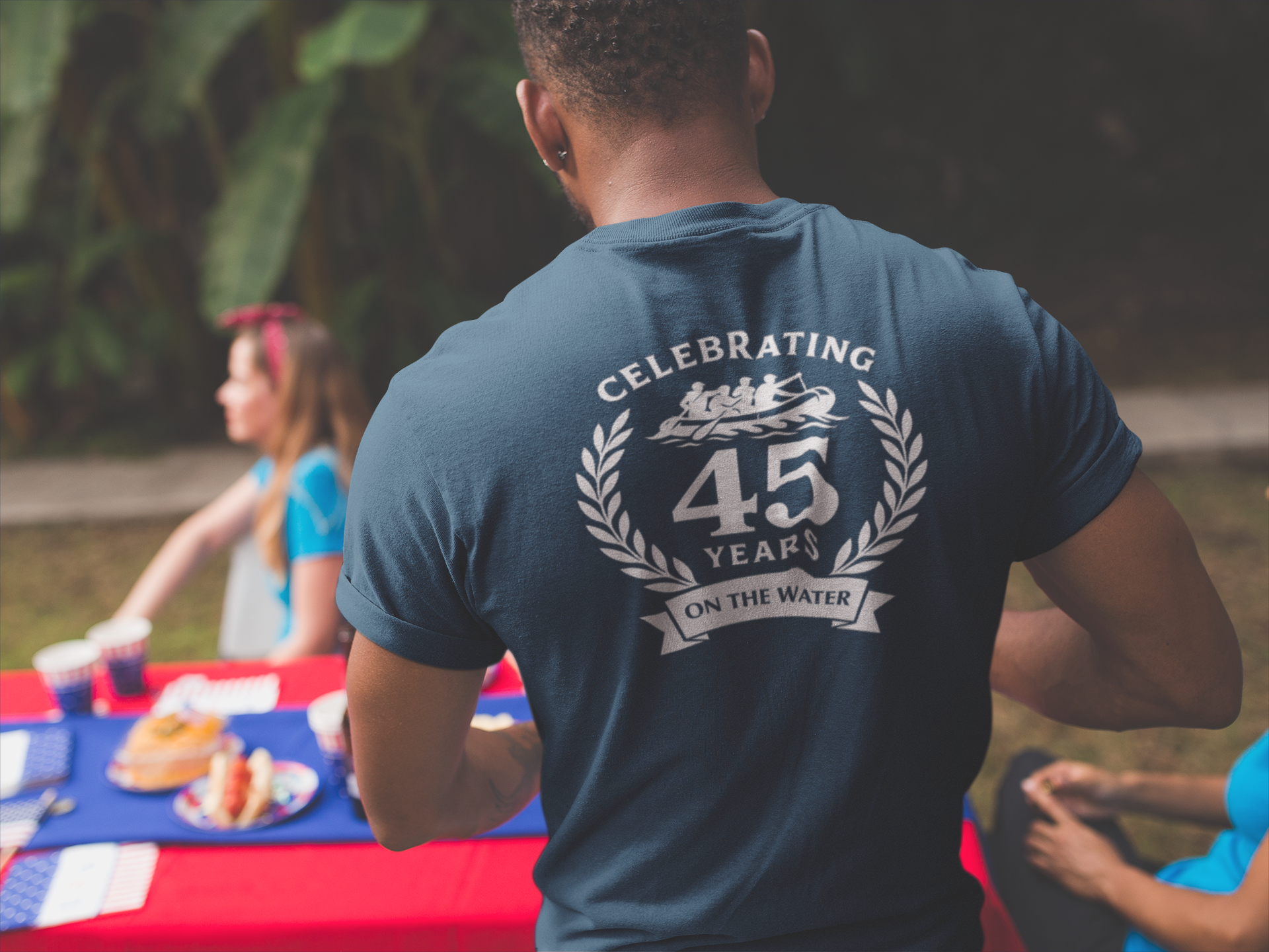 SOTAR White Logo Celebrating 45 Years Unisex Tee, Commemorative Shirt, Whitewater Rafting Anniversary T-Shirt