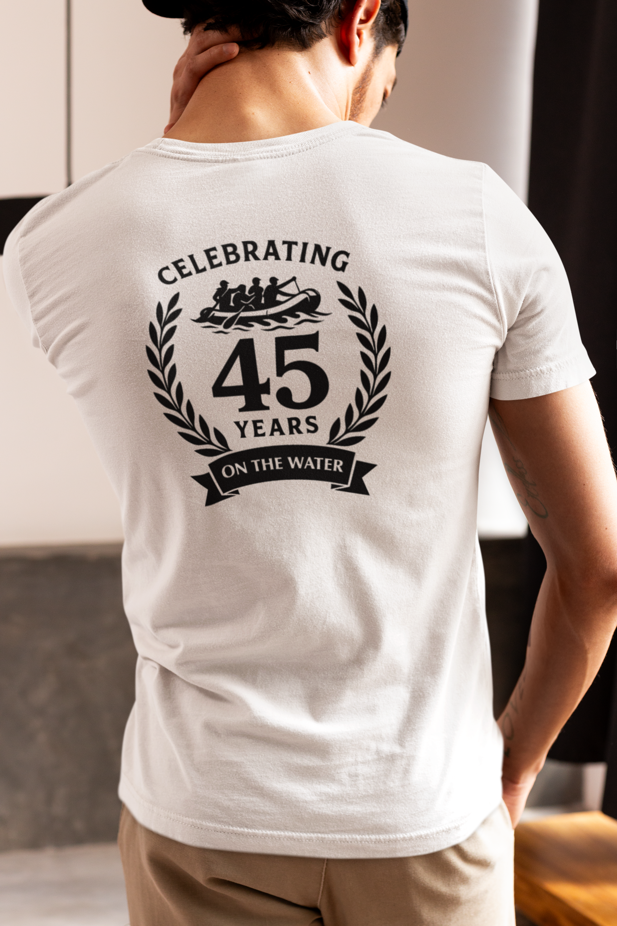 SOTAR Black Logo Celebrating 45 Years Unisex Tee, Commemorative Shirt, Whitewater Rafting Anniversary T-Shirt