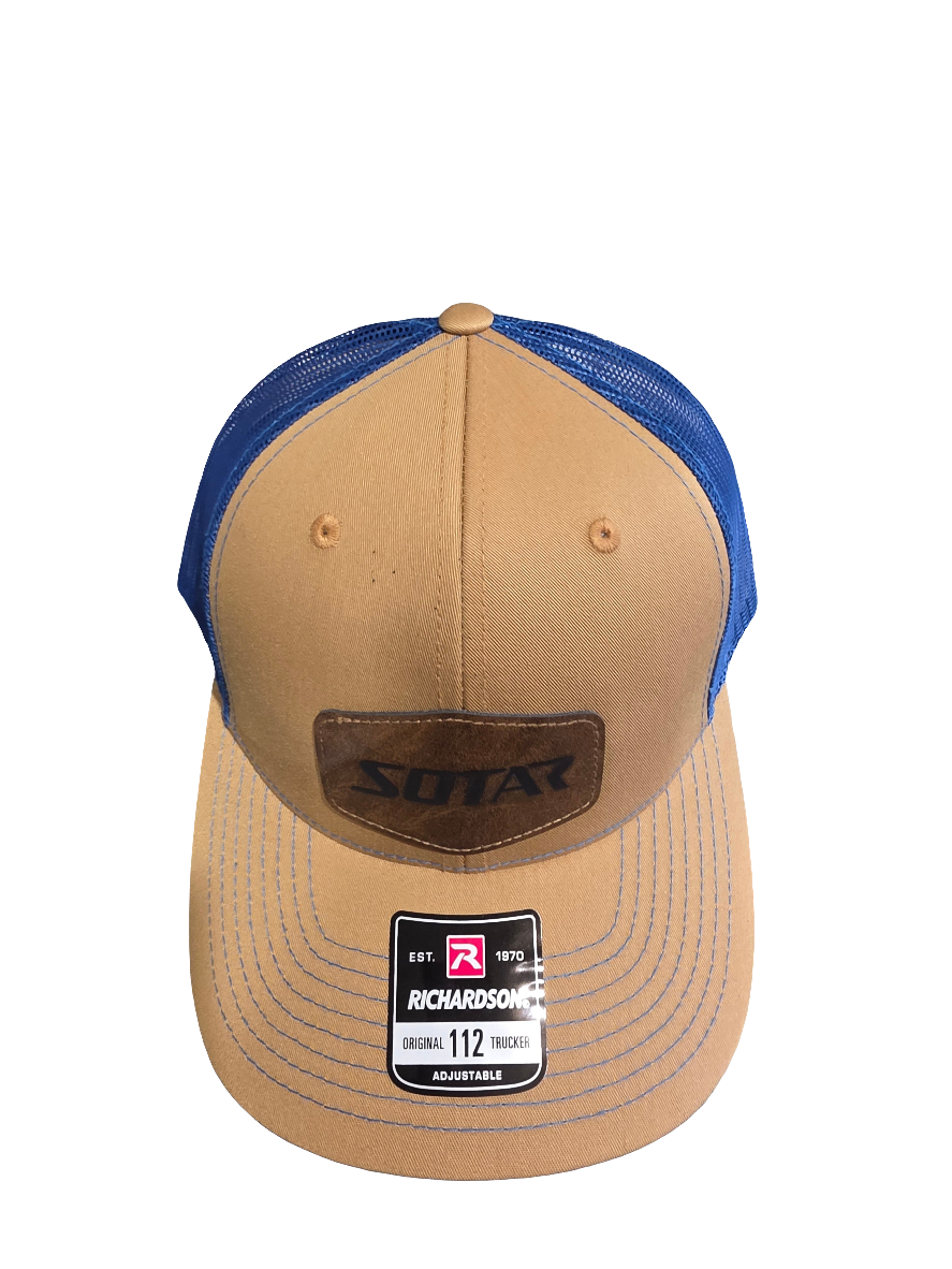SOTAR Leather Patch Hat