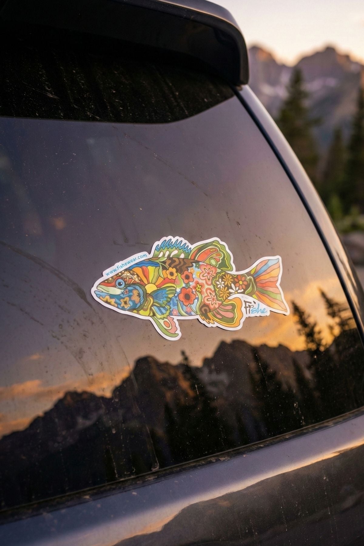 Boho Bass Sticker