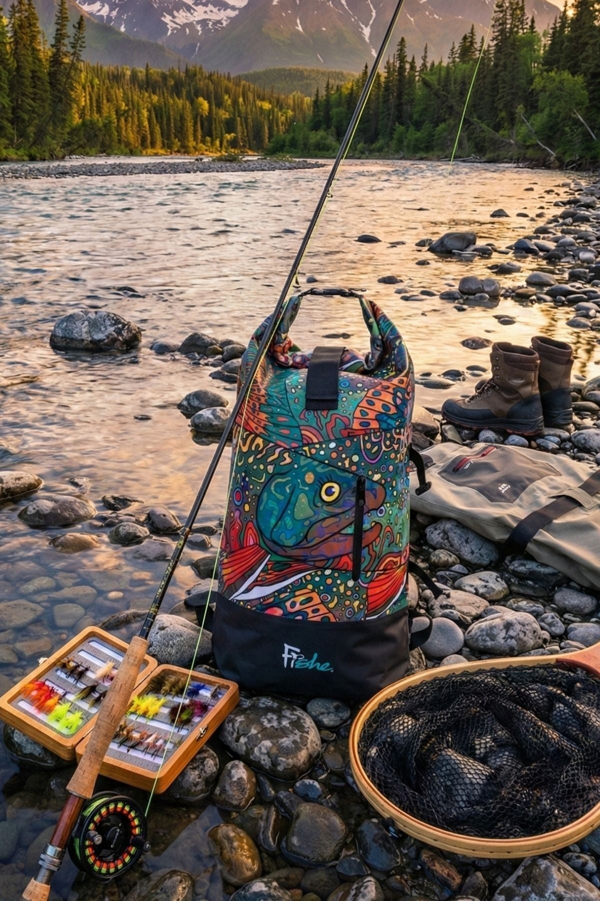 Fishe - Brookie Backpack Dry Bag