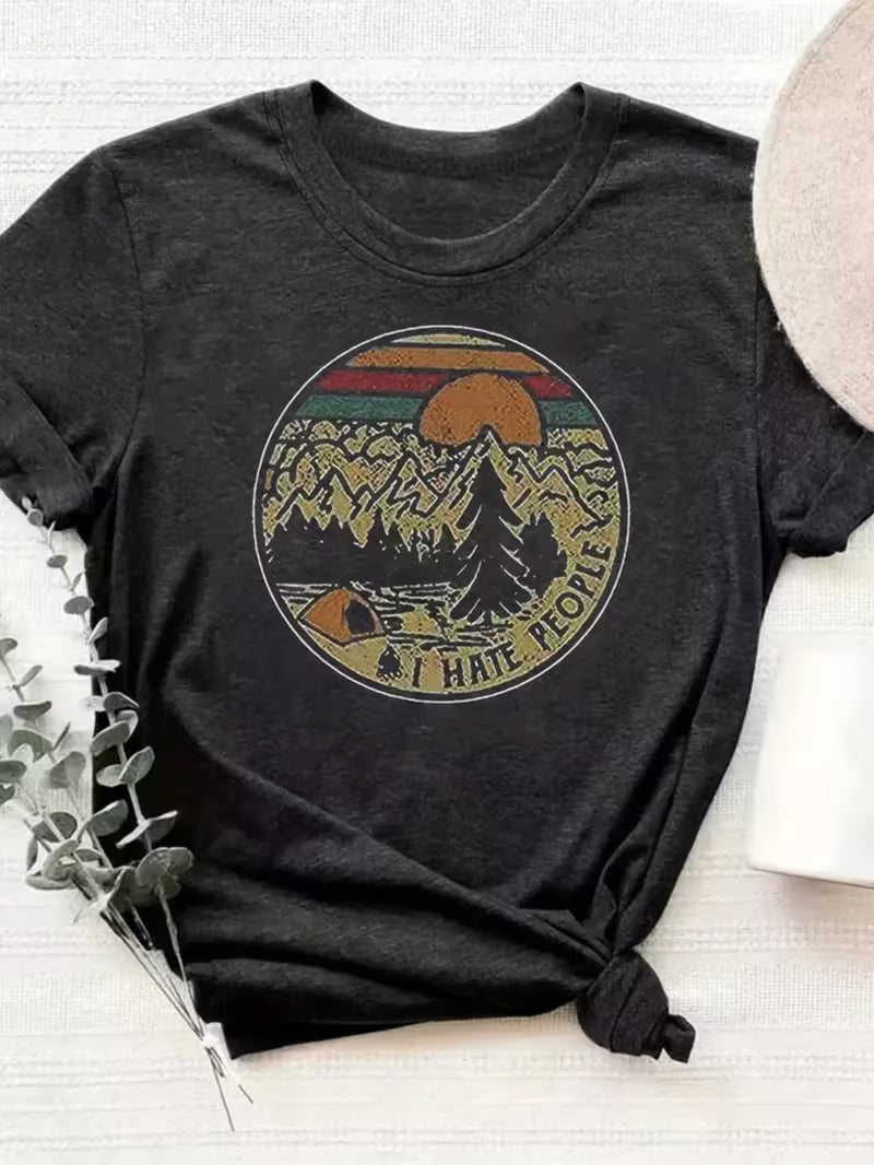 "I Hate People" Women's Short Sleeve T-Shirt