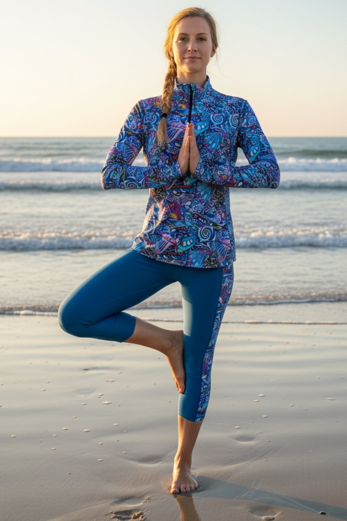 Enchanted Grayling 1/4 Zip Sunshirt