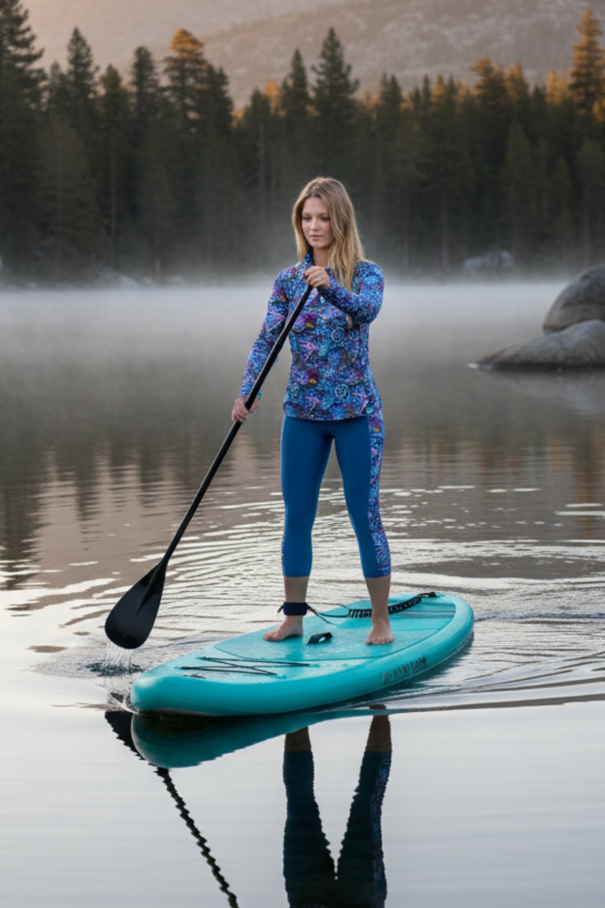 Enchanted Grayling 1/4 Zip Sunshirt