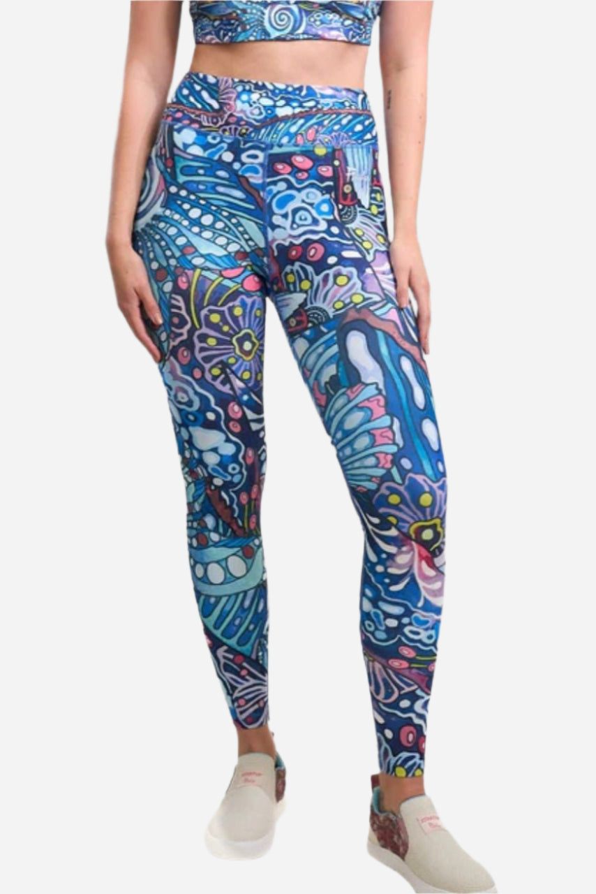 FISHE Enchanted Grayling High-Waisted Leggings