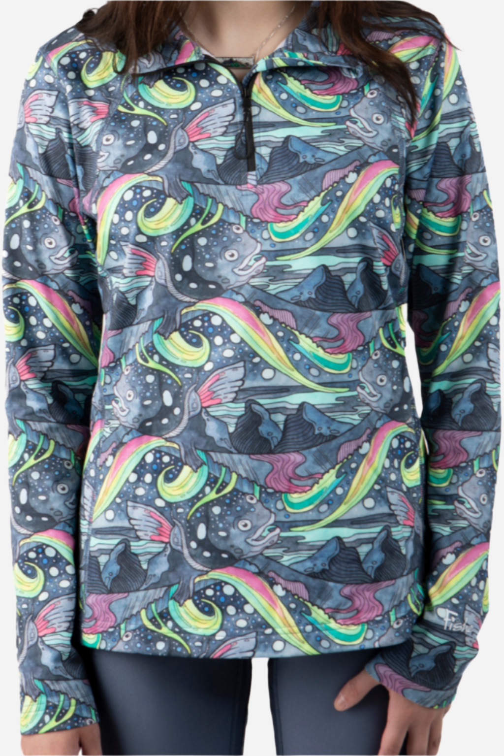 HaliBorealis Thermal 1/4 Zip Top