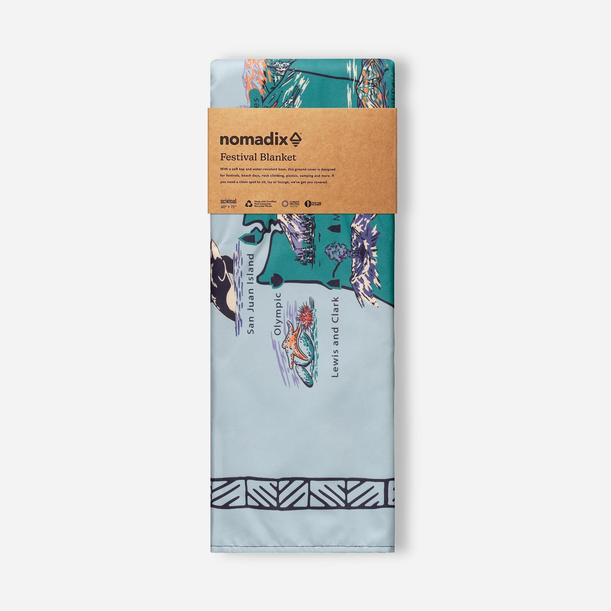 Festival Blanket: National Parks and Monuments Map