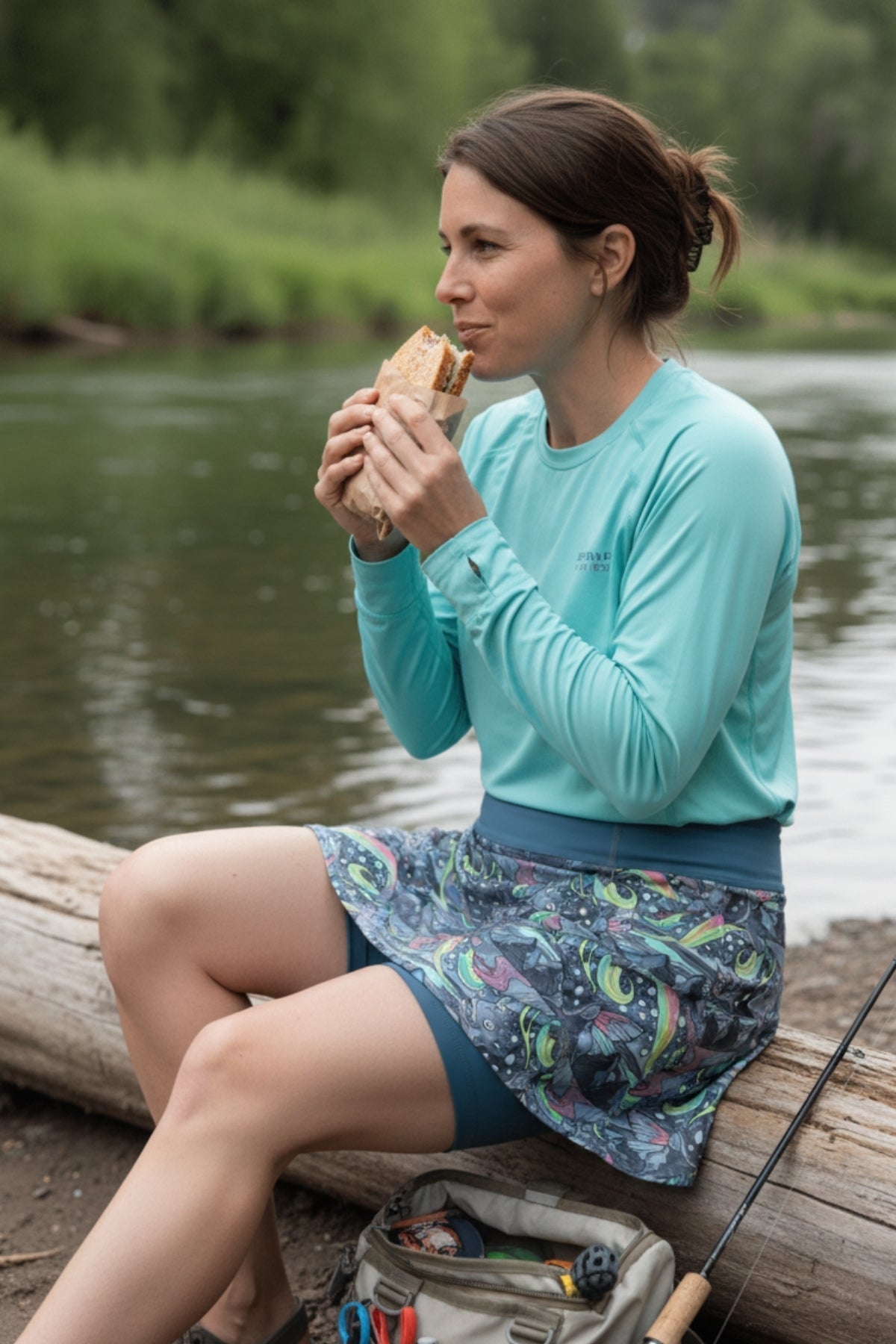 Fishe - HaliBorealis Skort