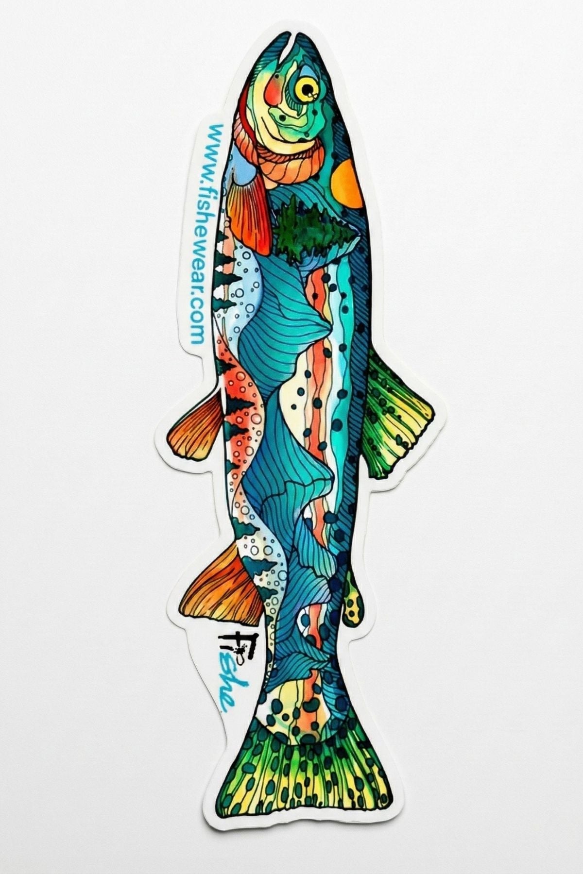 Fishe - Mt. Cutty Sticker