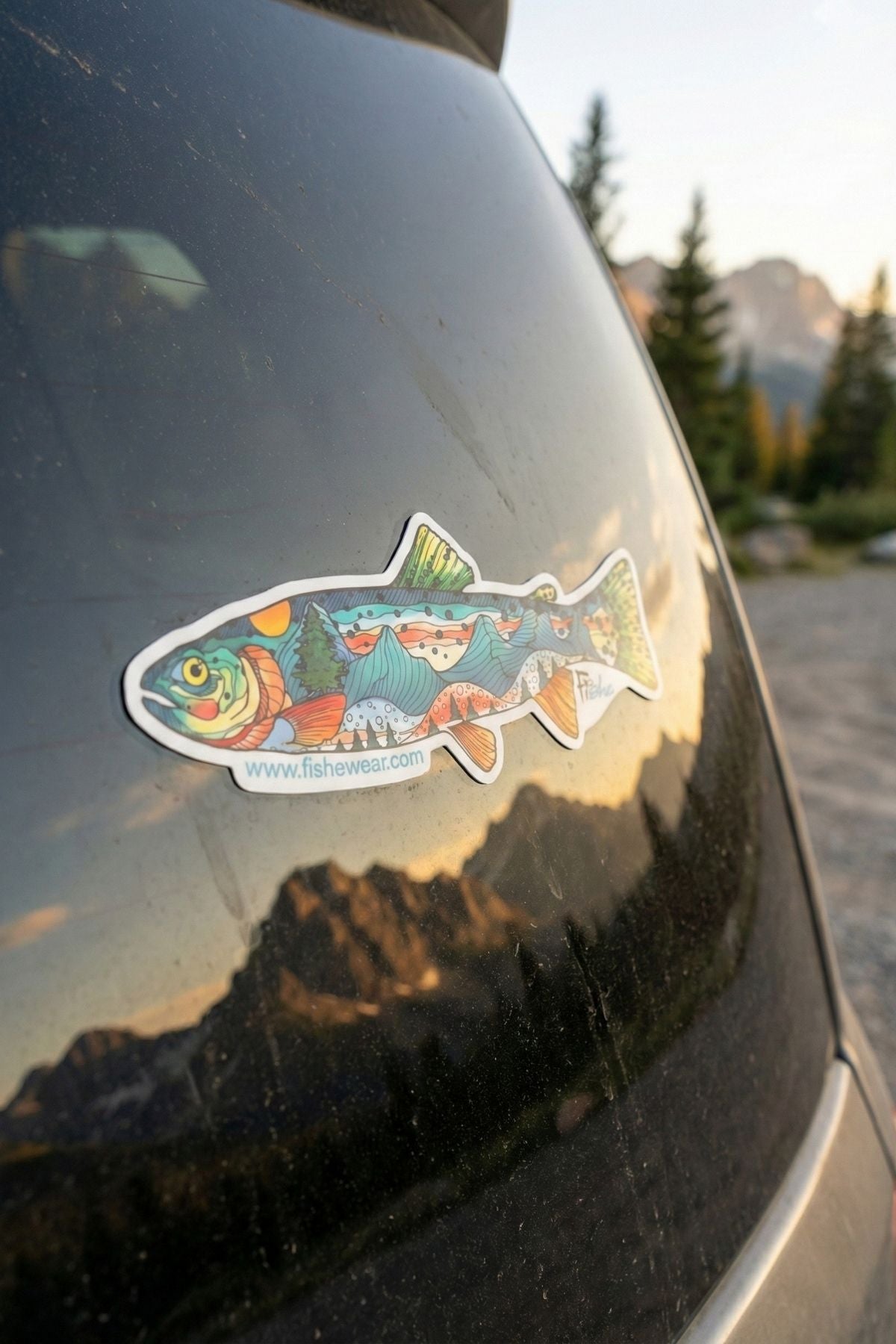 Fishe - Mt. Cutty Sticker