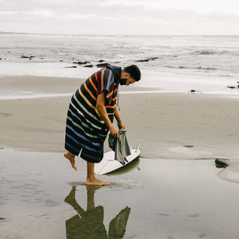 Changing Poncho: Pinstripes Multi