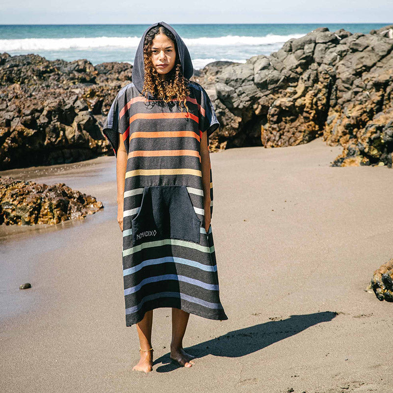 Changing Poncho: Pinstripes Multi