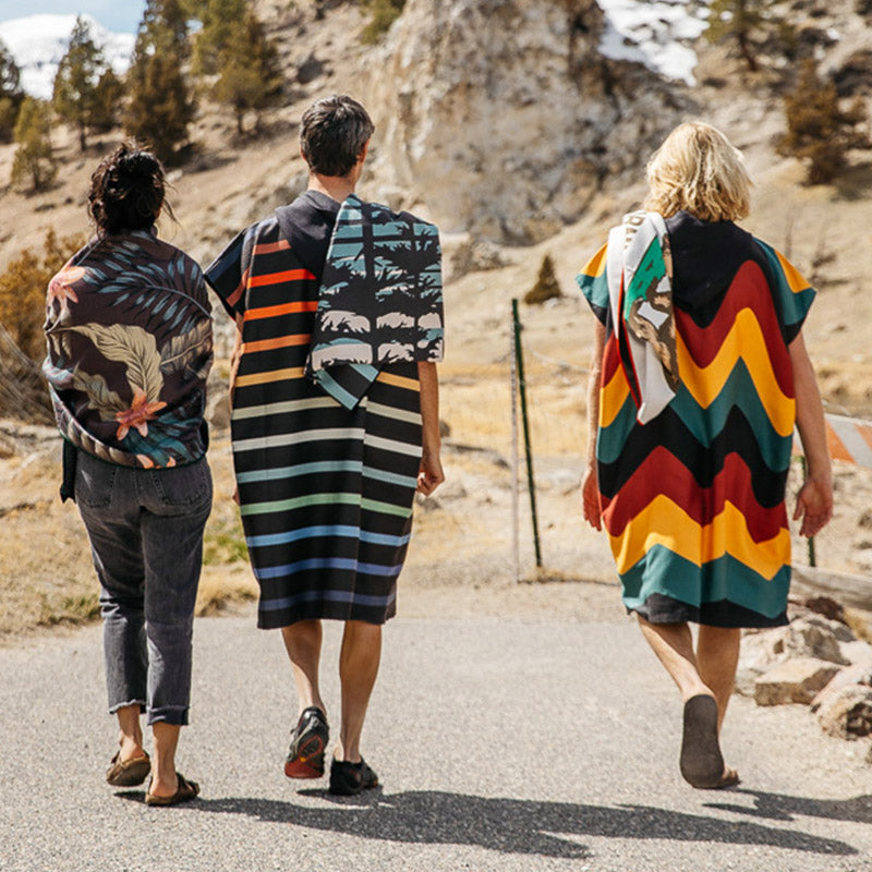 Changing Poncho: Pinstripes Multi