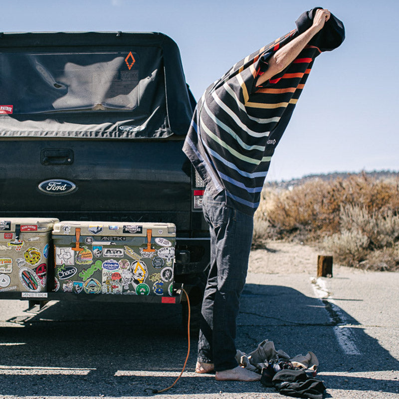 Changing Poncho: Pinstripes Multi