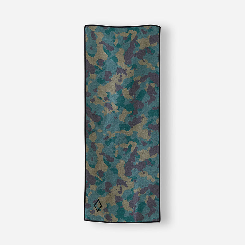 Mini Towel: Camo Green