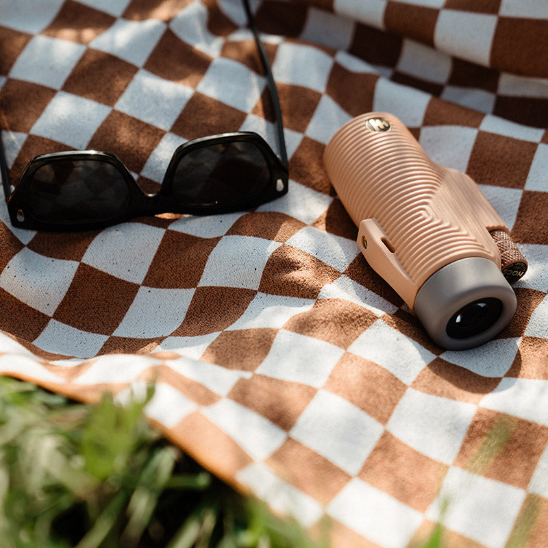 Original Towel: Check Coconut