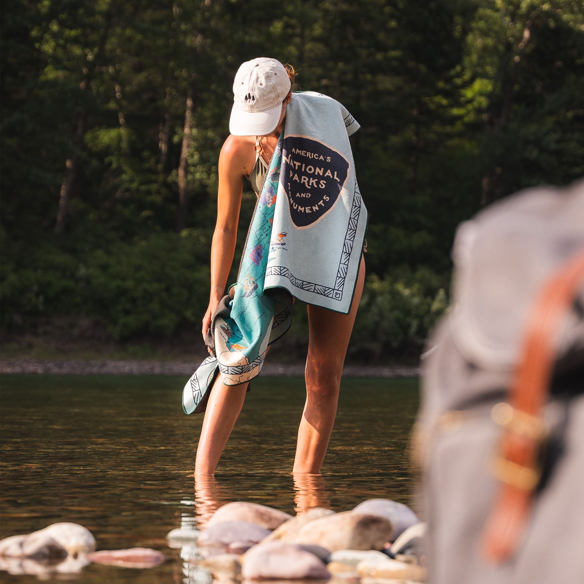 Original Towel: National Parks and Monuments Map