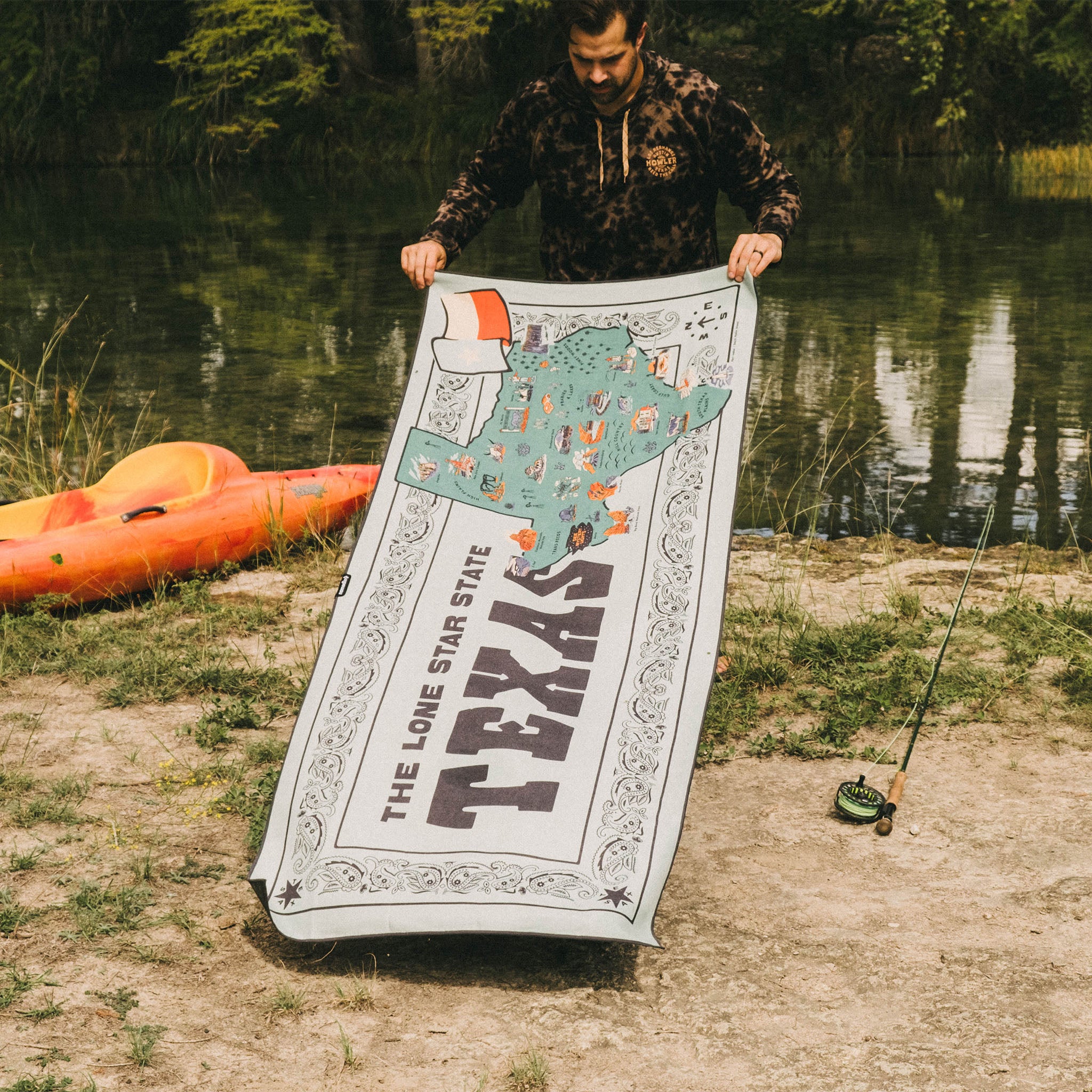 Original Towel: Texas Map