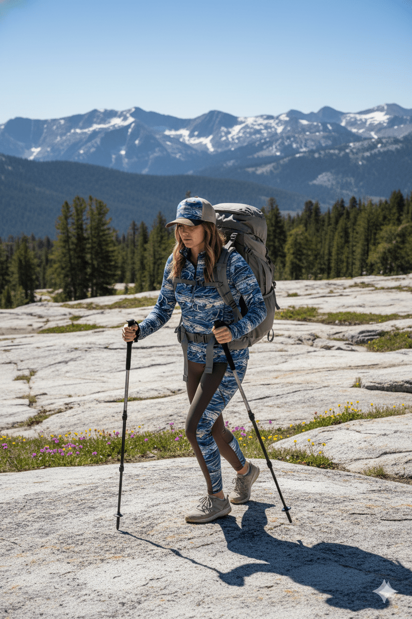 FISHE Rainbow Ridge Abstract Trucker Hat