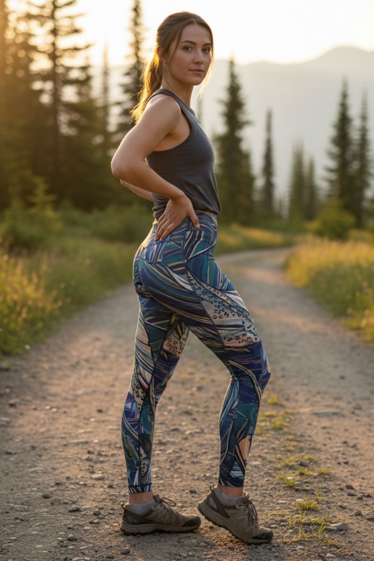 Rainbow Ridge High-Waisted Leggings