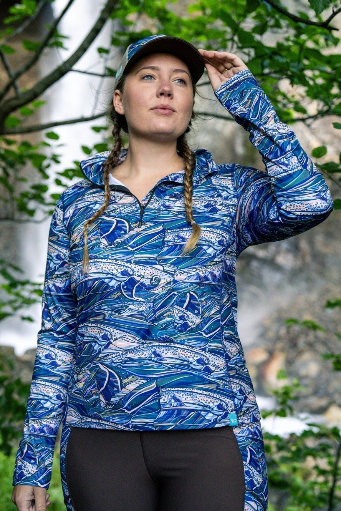 Rainbow Ridge Thermal 1/4 Zip Top