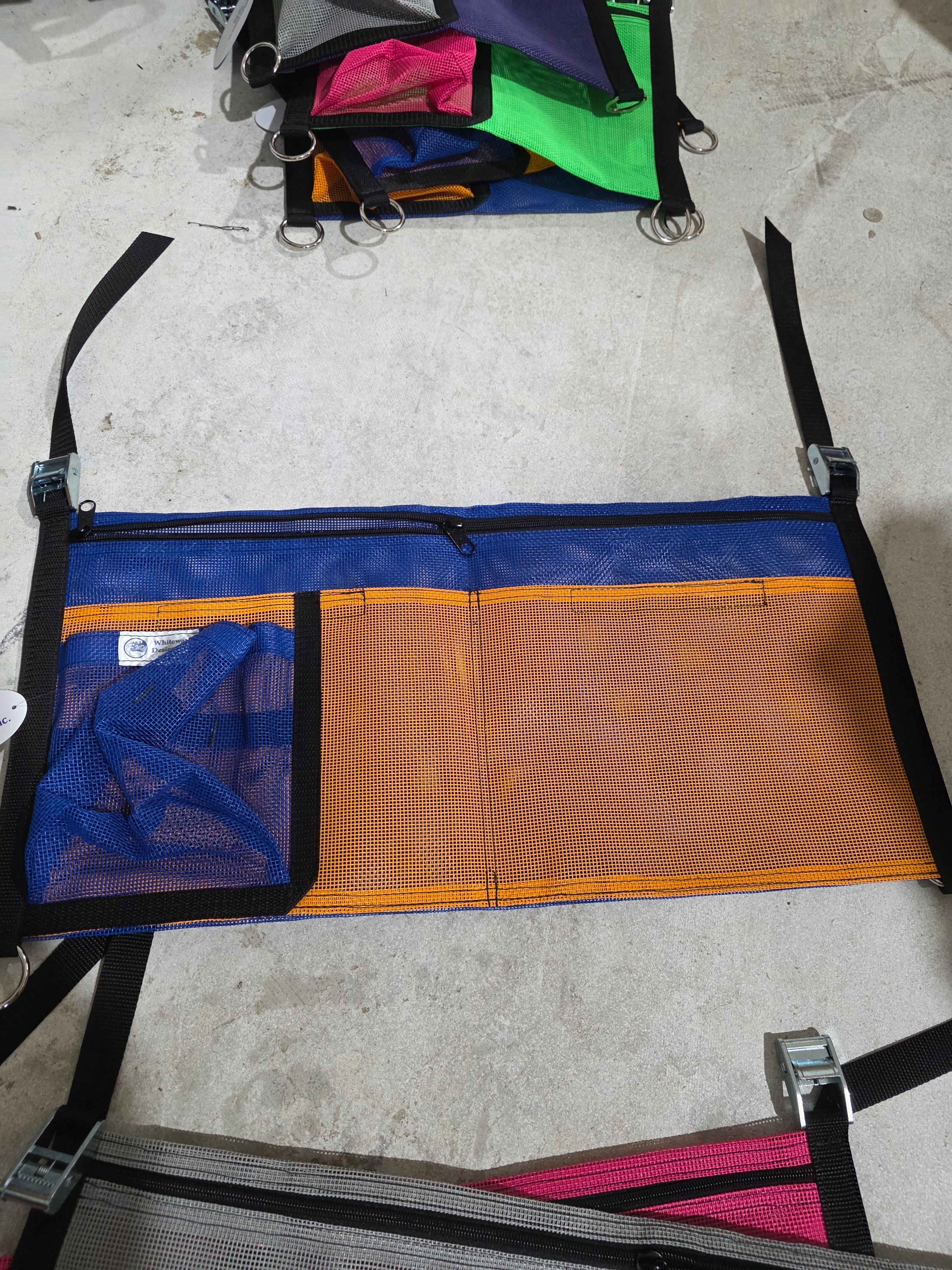 Whitewater Designs - Stash Pocket and Cup Holder Mesh Bag