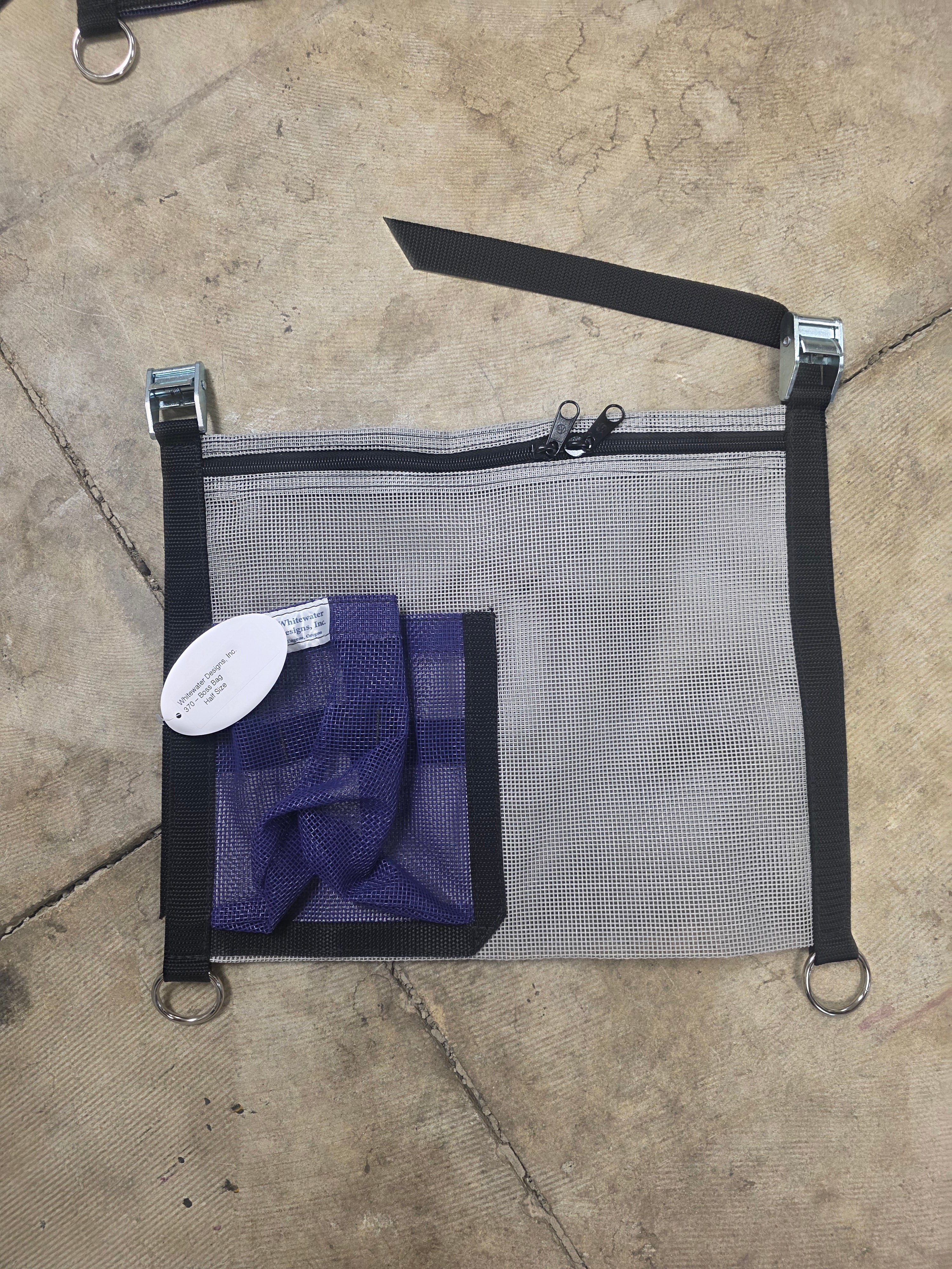 Whitewater Designs - Stash Pocket and Cup Holder Mesh Bag