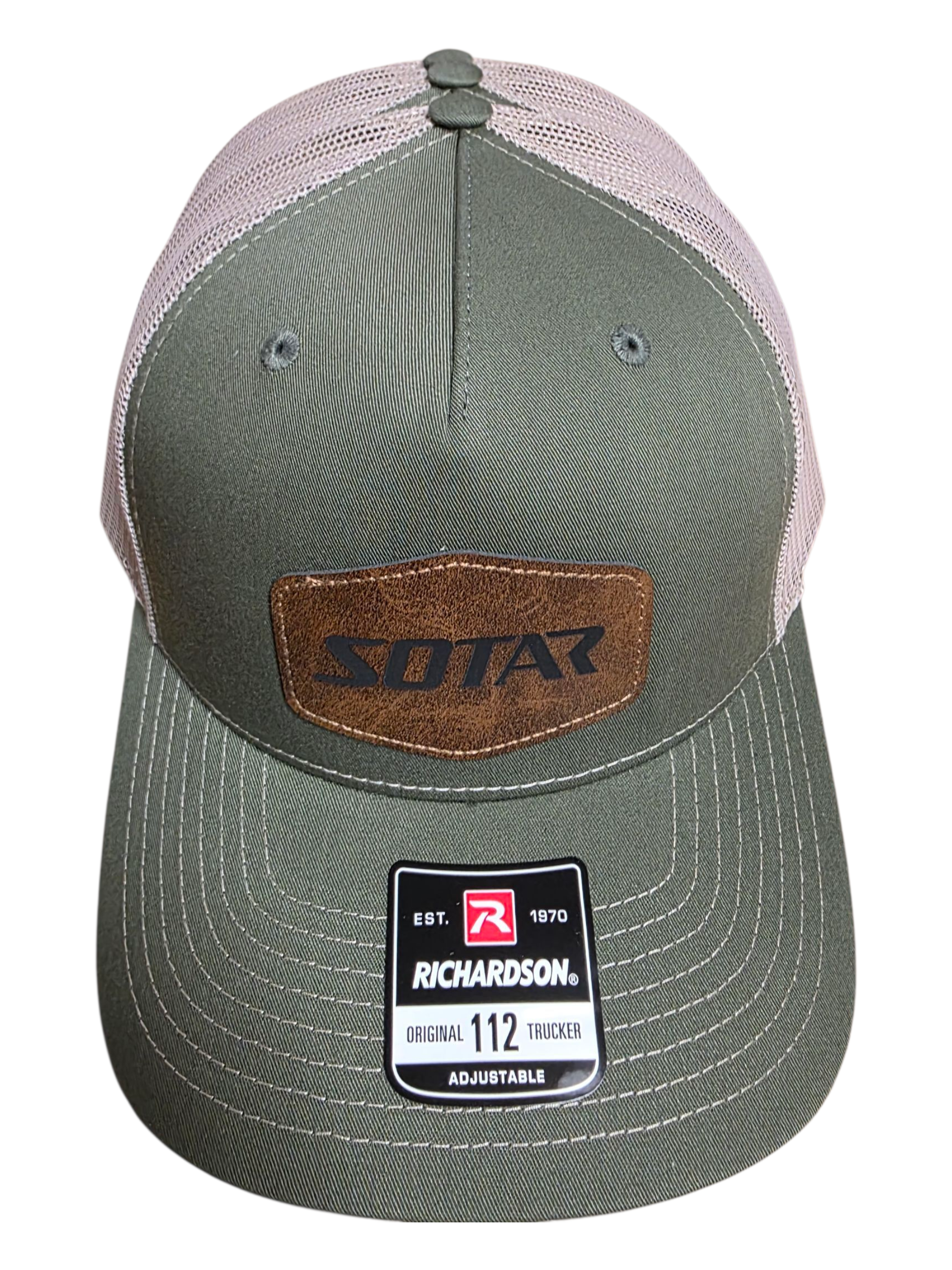 SOTAR Leather Patch Hat