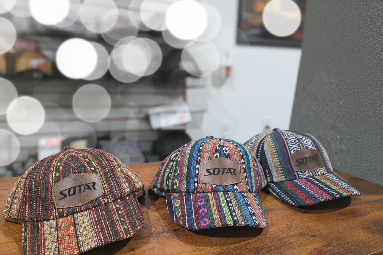 SOTAR Boho Hat with Leather Patch