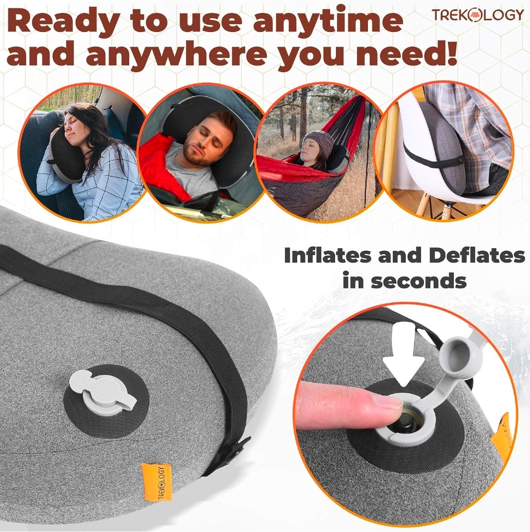 Camp / travel Pillow inflatable