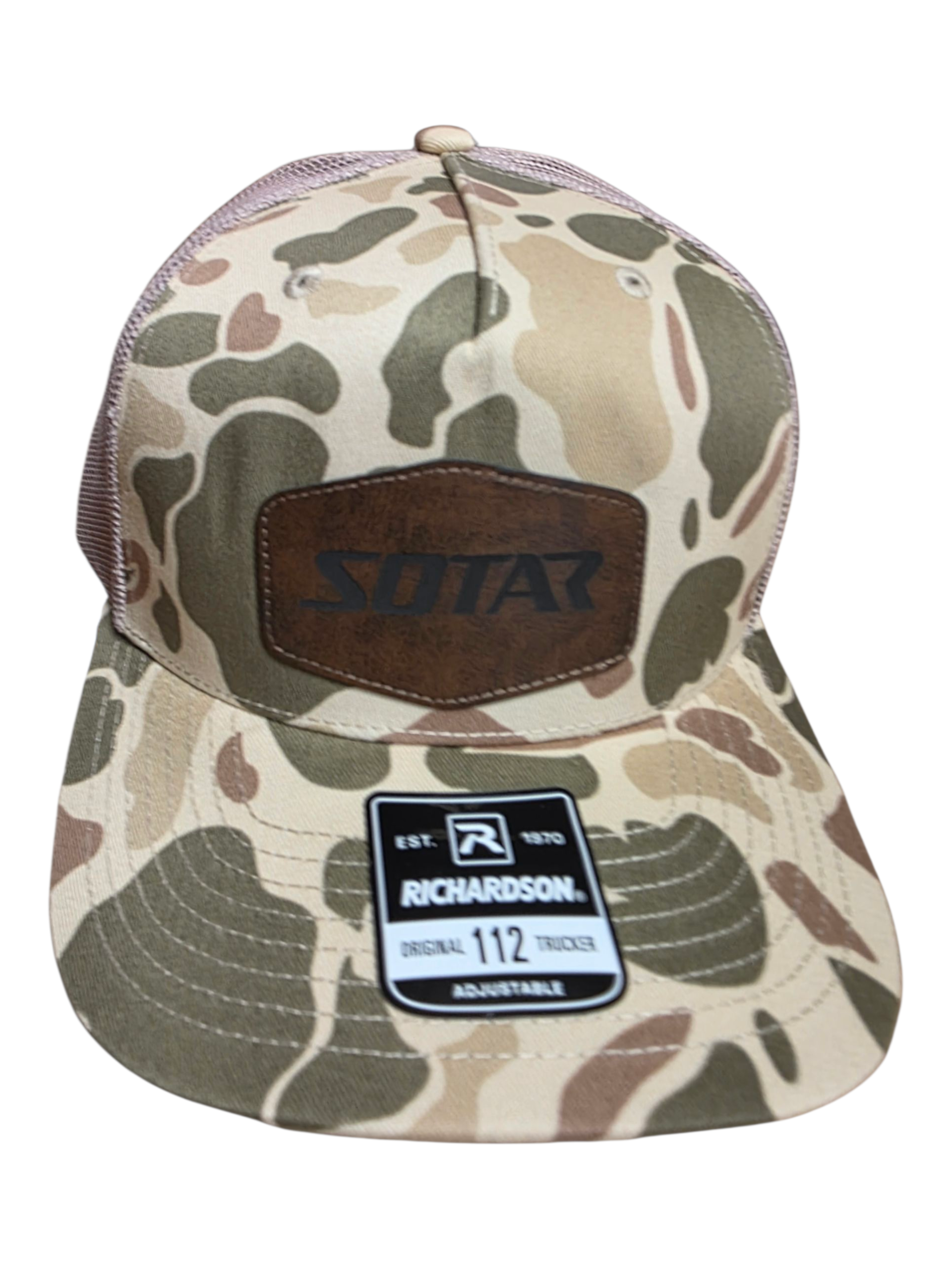 SOTAR Leather Patch Hat