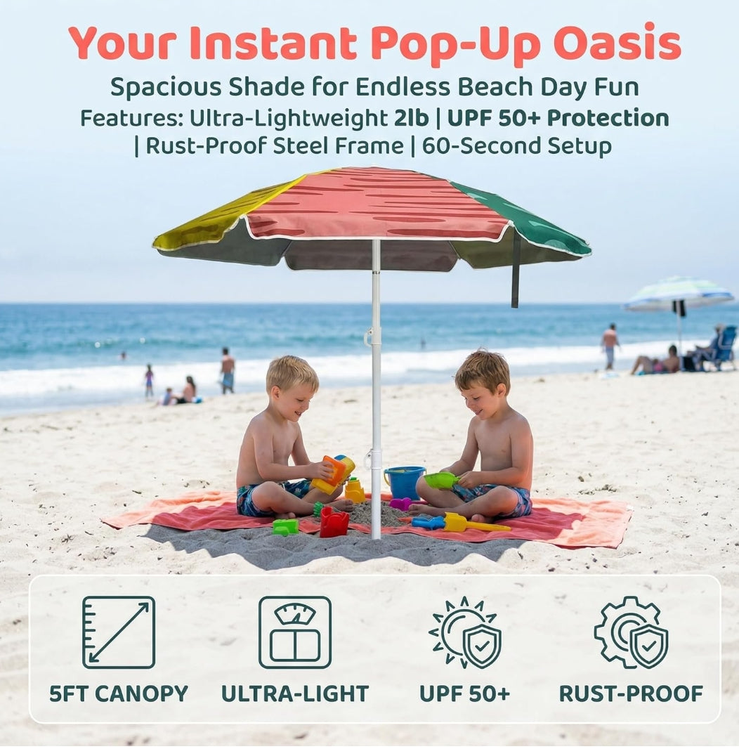 Beach Umbrella 5ft