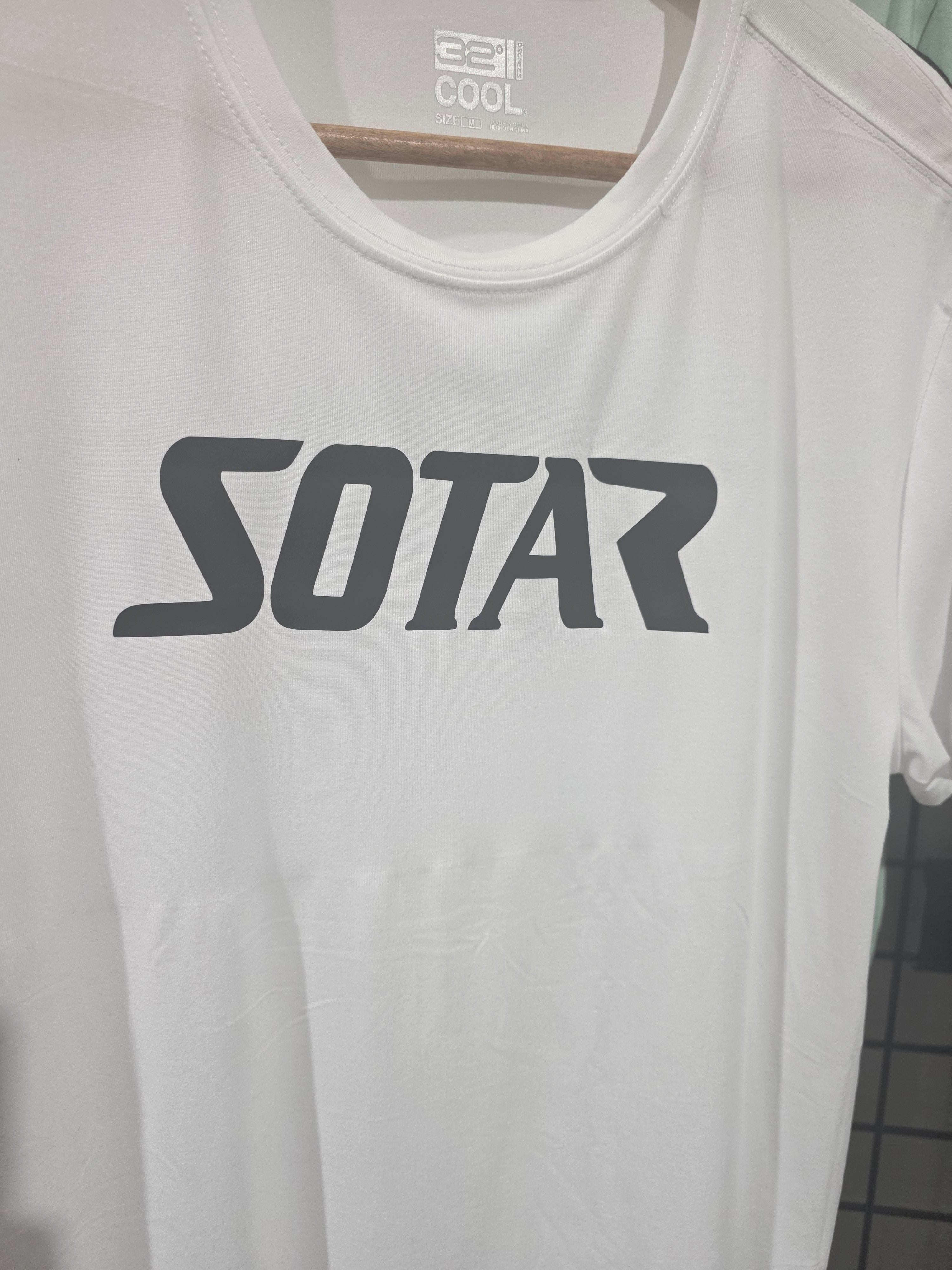 32 Degree Quick Dry White Tee -SOTAR