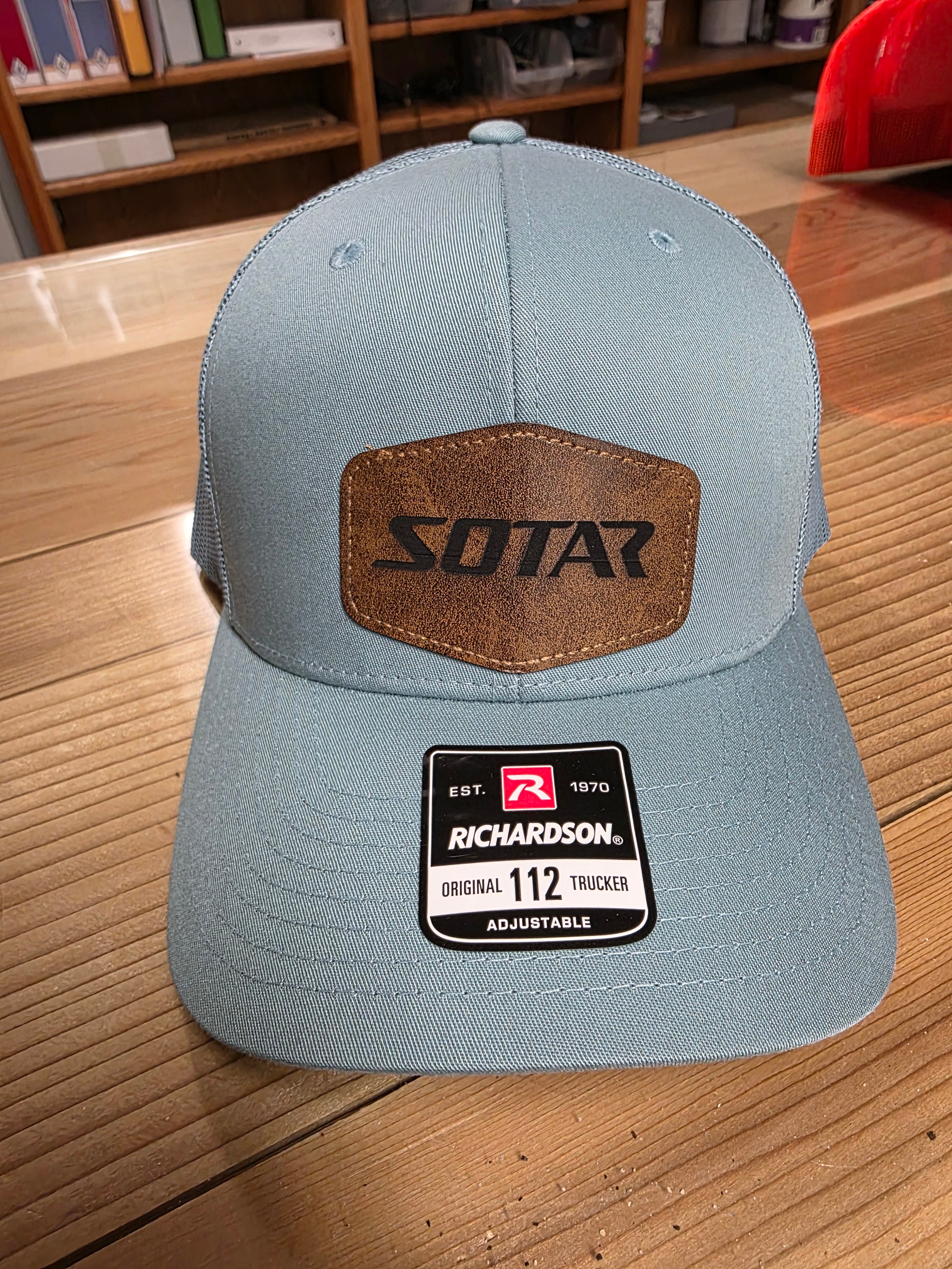 SOTAR Leather Patch Hat