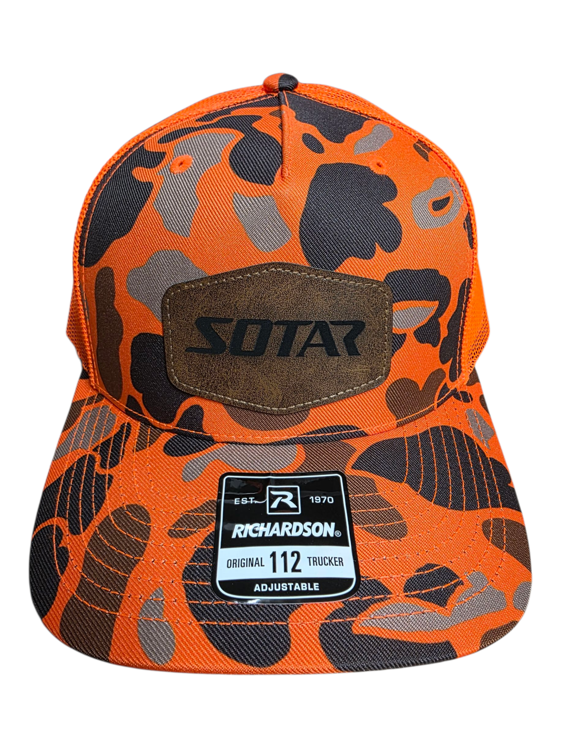 SOTAR Leather Patch Hat