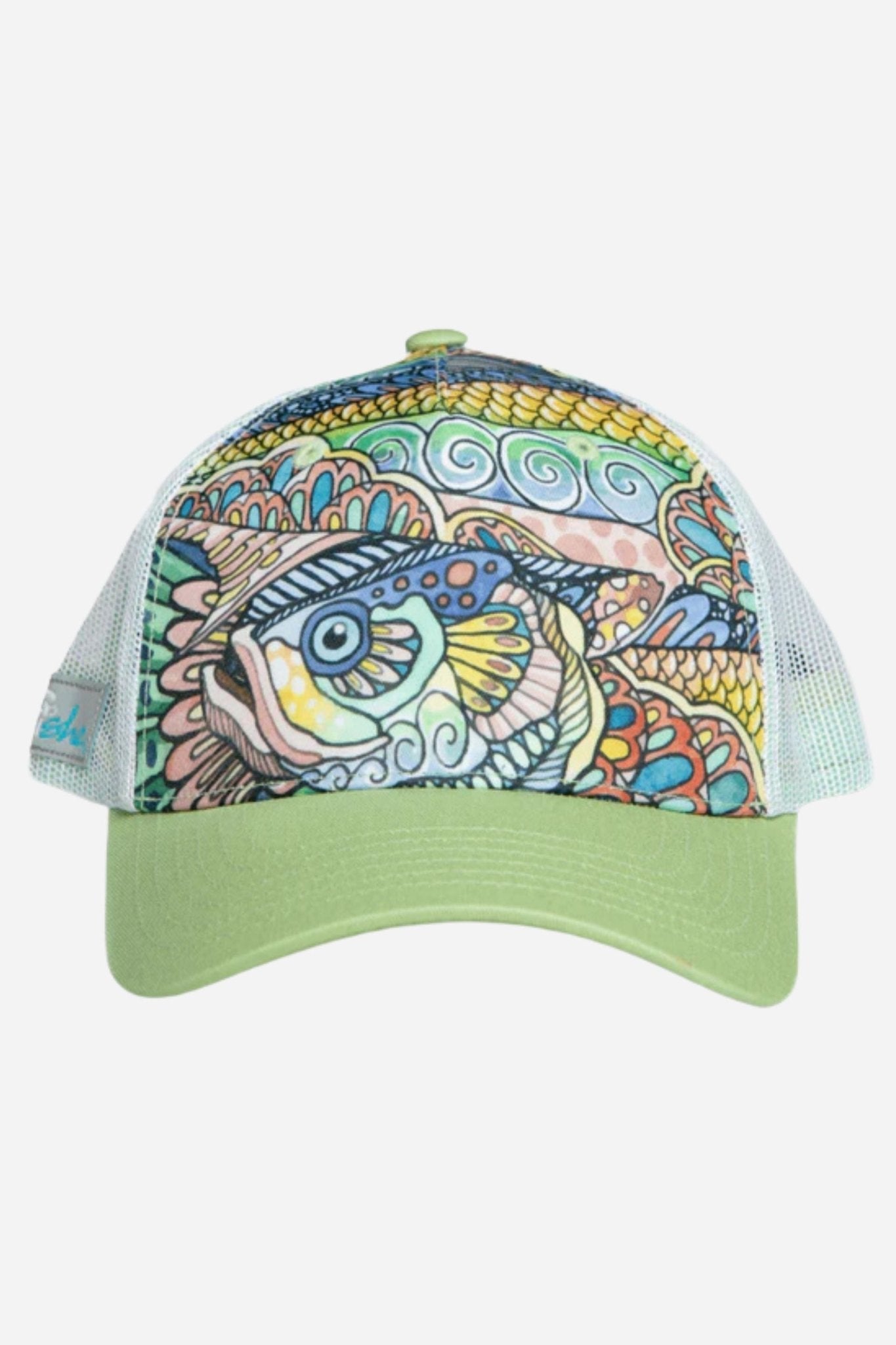 FISHE Tropical Tarpon Abstract Trucker Hat