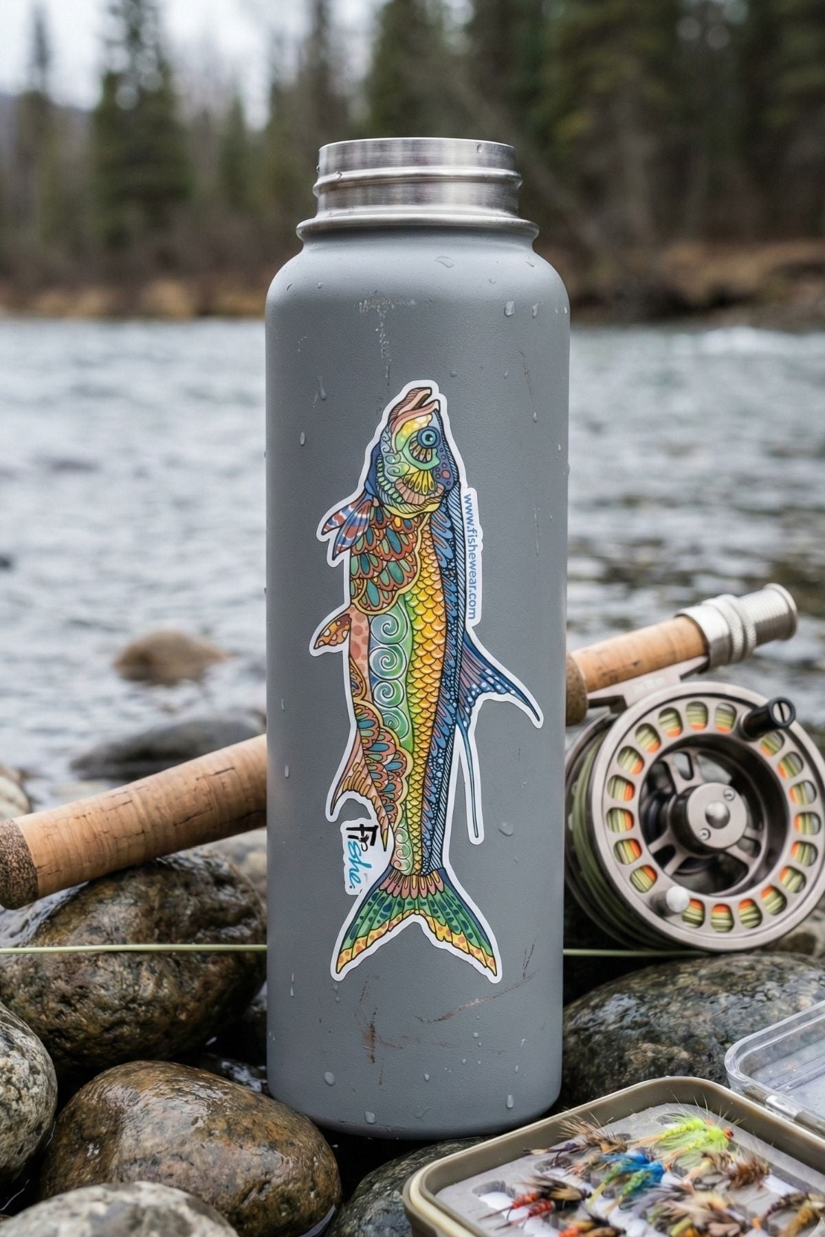 Tropical Tarpon Sticker