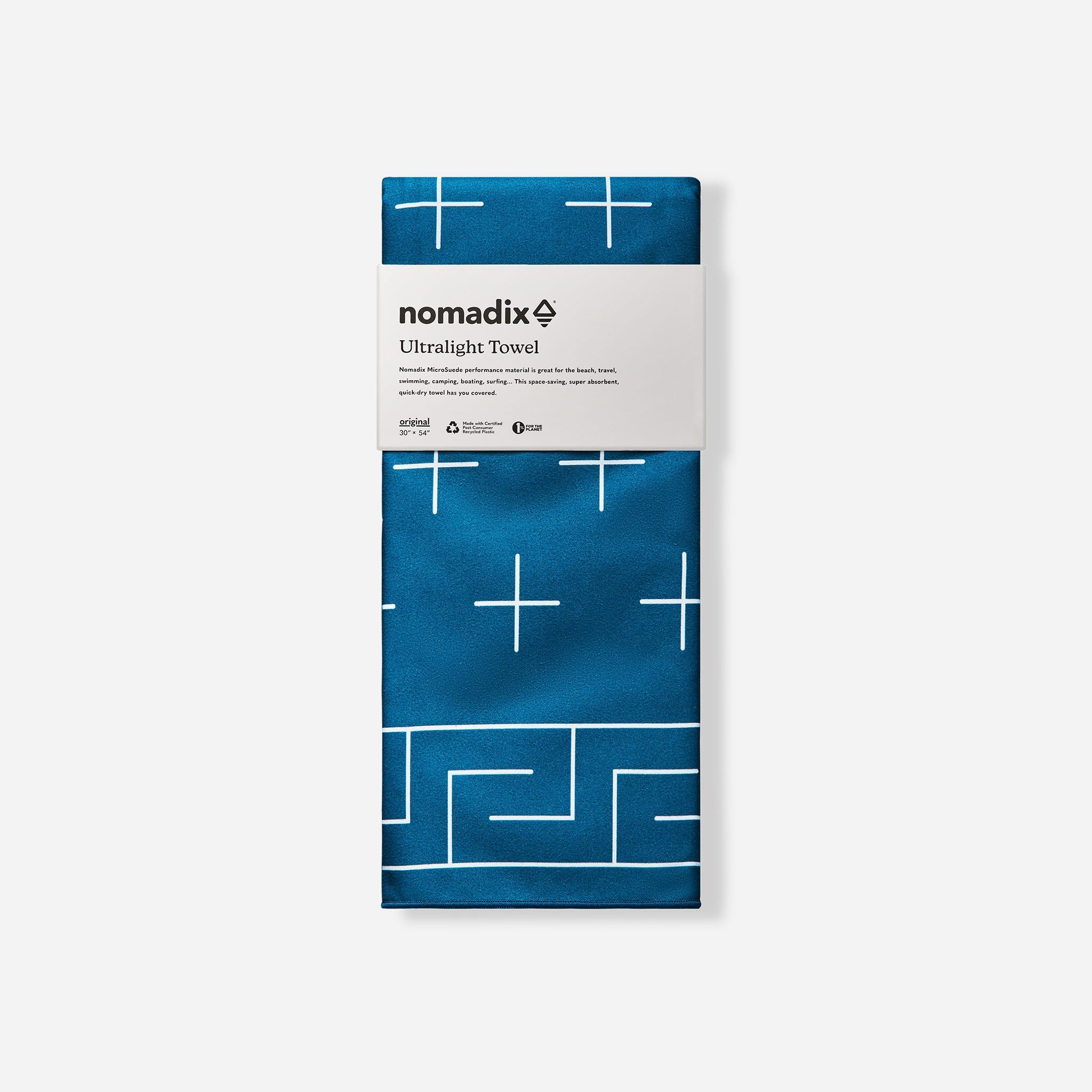 Ultralight Towel: Barton Dark Blue