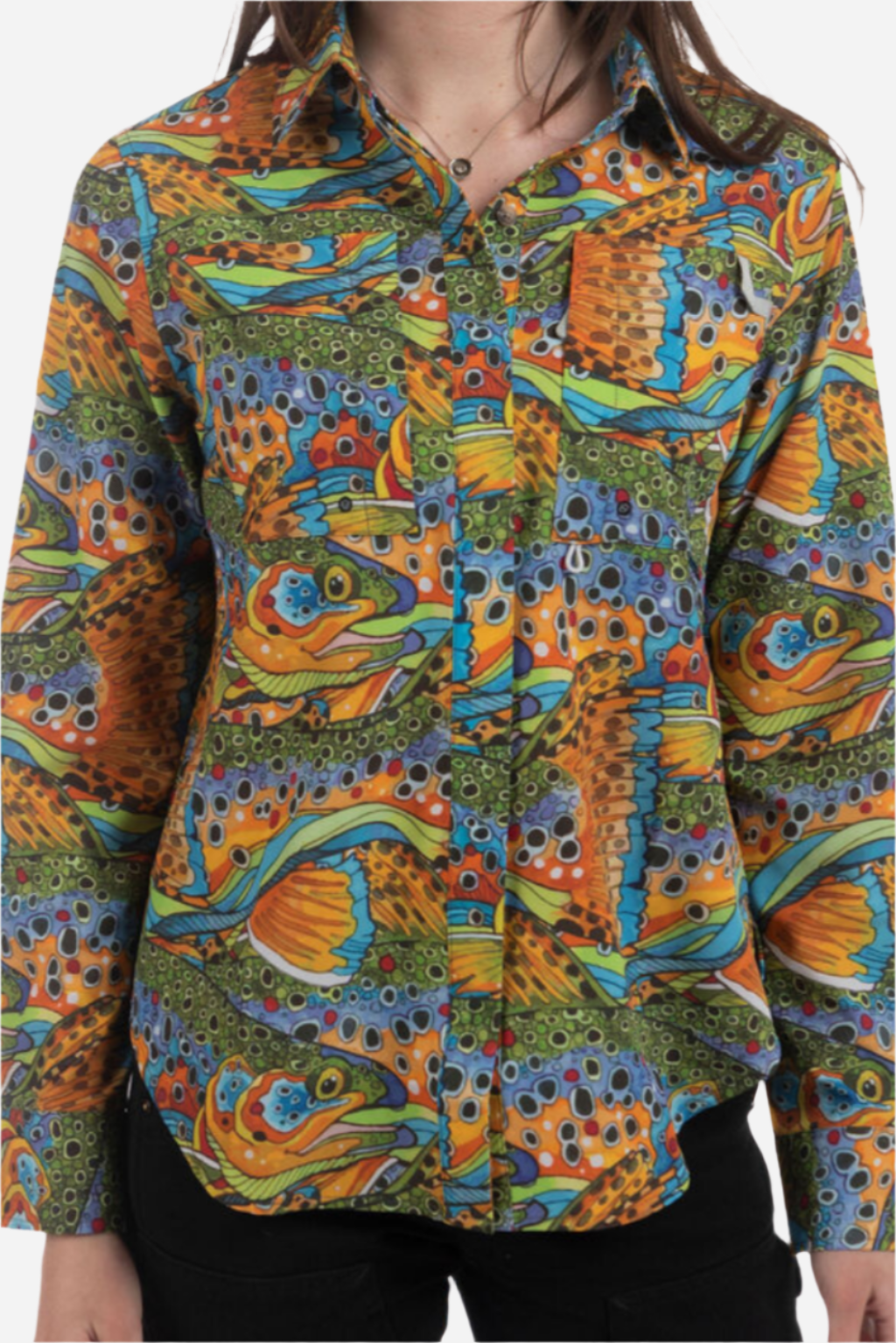 FISHE Unbound Brown Tunic Fishing Shirt