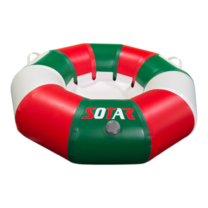 In-Stock SOTAR River Tube Red/white/green #15258