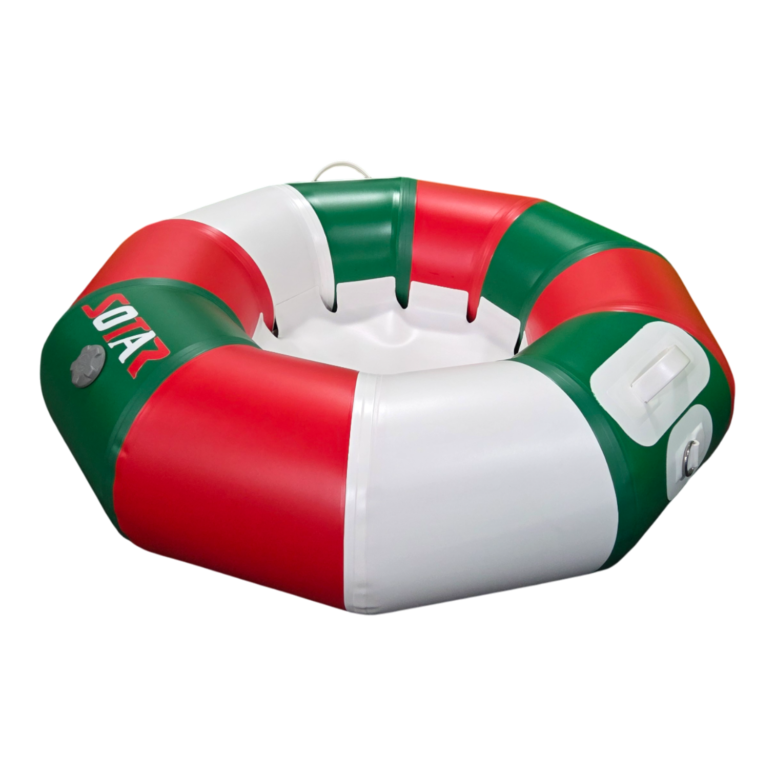 In-Stock SOTAR River Tube Red/white/green #15258