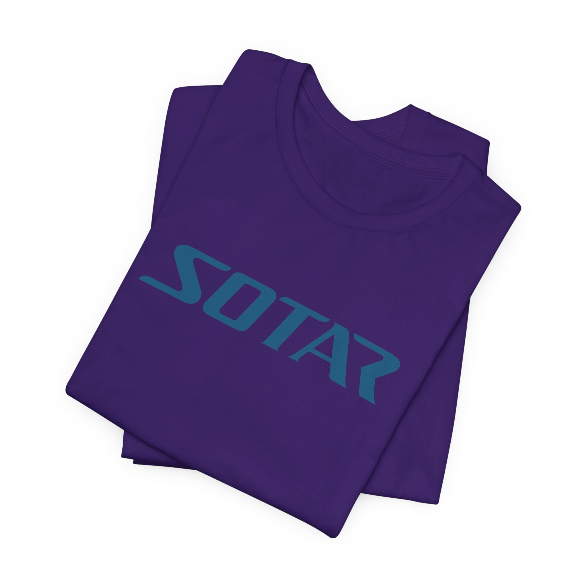 SOTAR Teal LOGO Graphic Tee - Unisex Casual T-Shirt, Everyday Outdoor