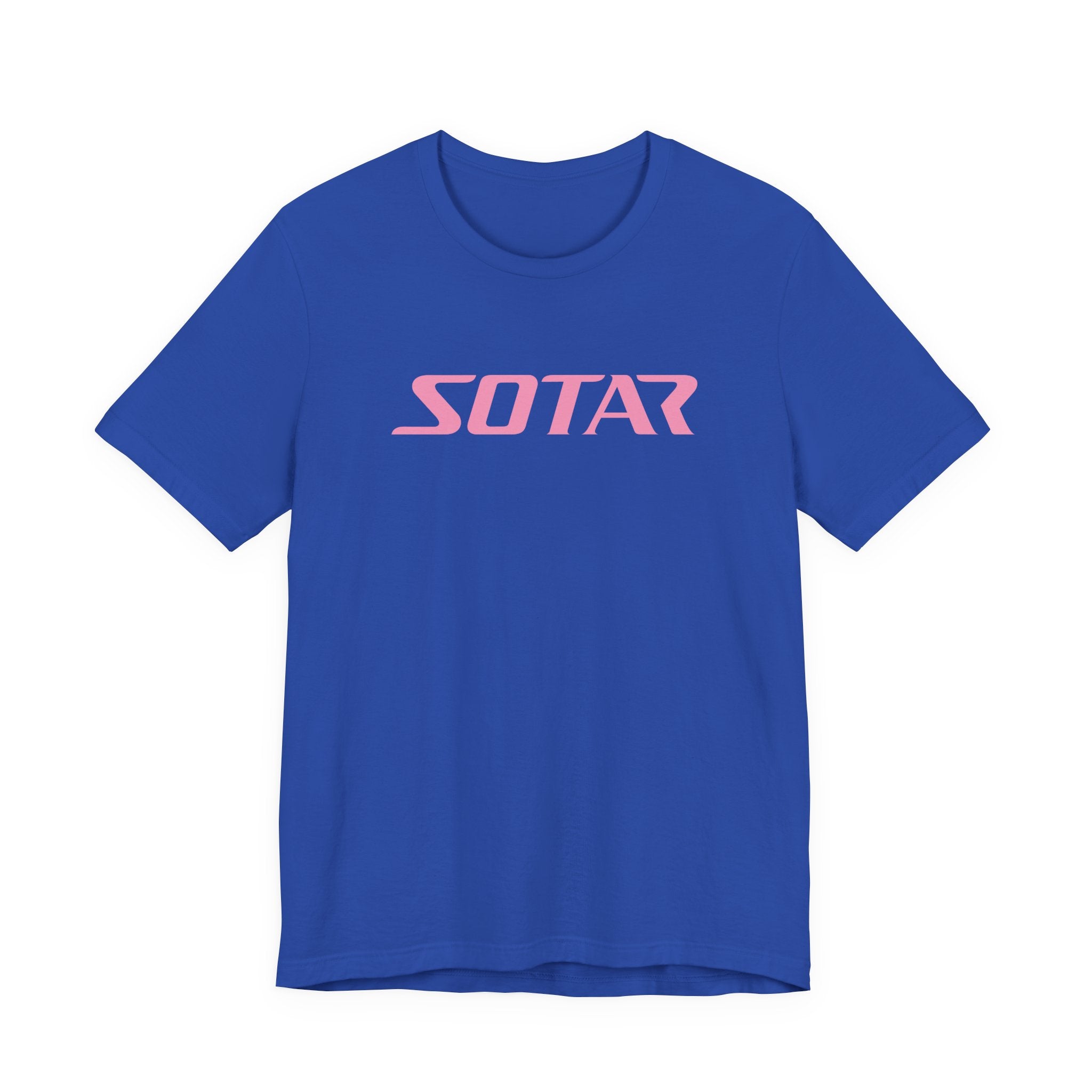 SOTAR Pink LOGO Graphic Tee - Unisex Casual T-Shirt, Everyday Outdoor
