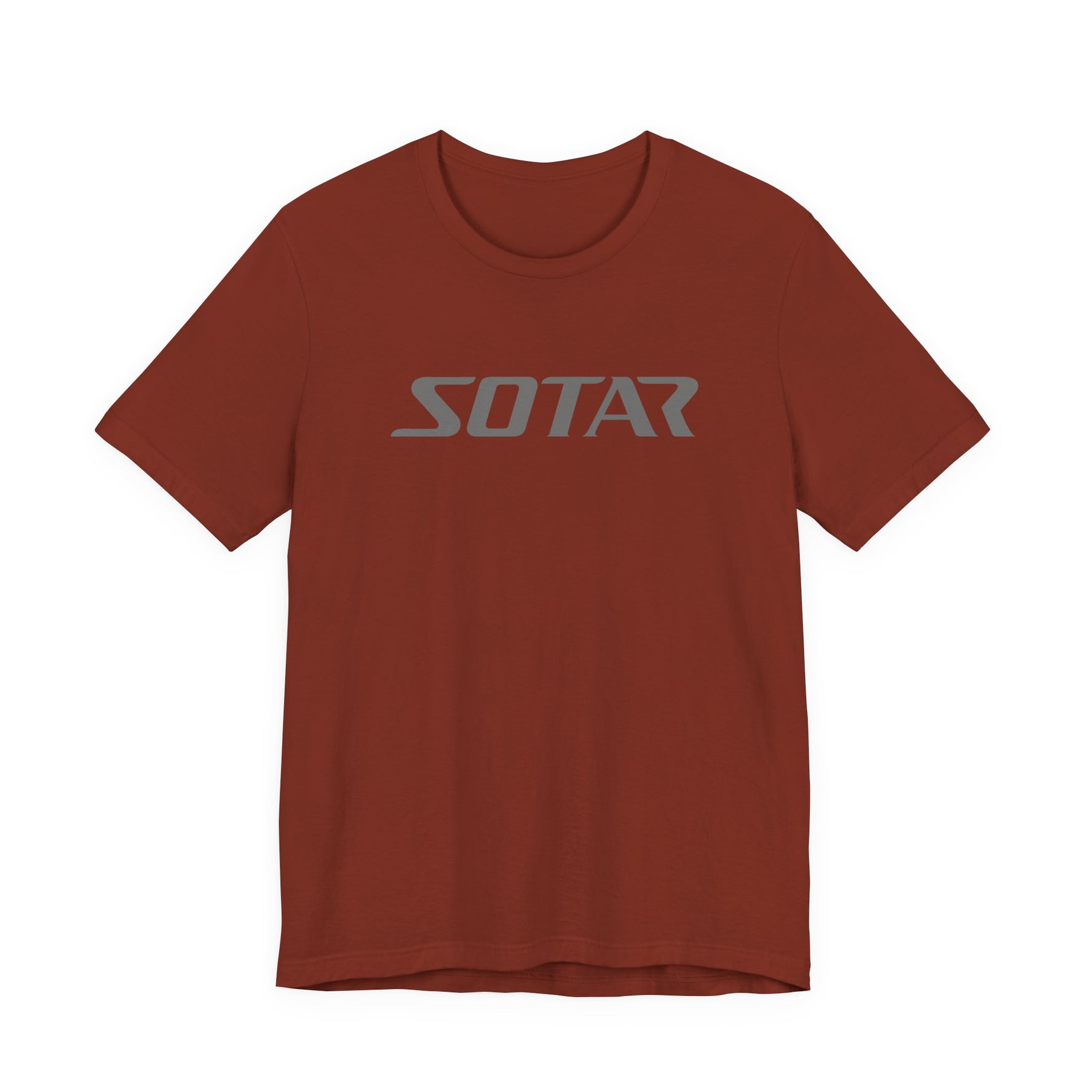 SOTAR Grey LOGO Graphic Tee - Unisex Casual T-Shirt, Everyday Outdoor