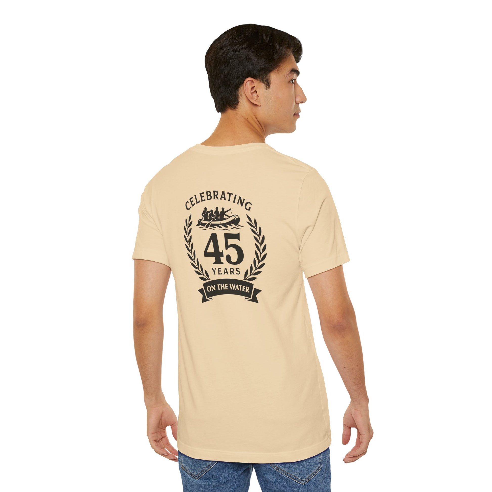 SOTAR Black Logo Celebrating 45 Years Unisex Tee, Commemorative Shirt, Whitewater Rafting Anniversary T-Shirt