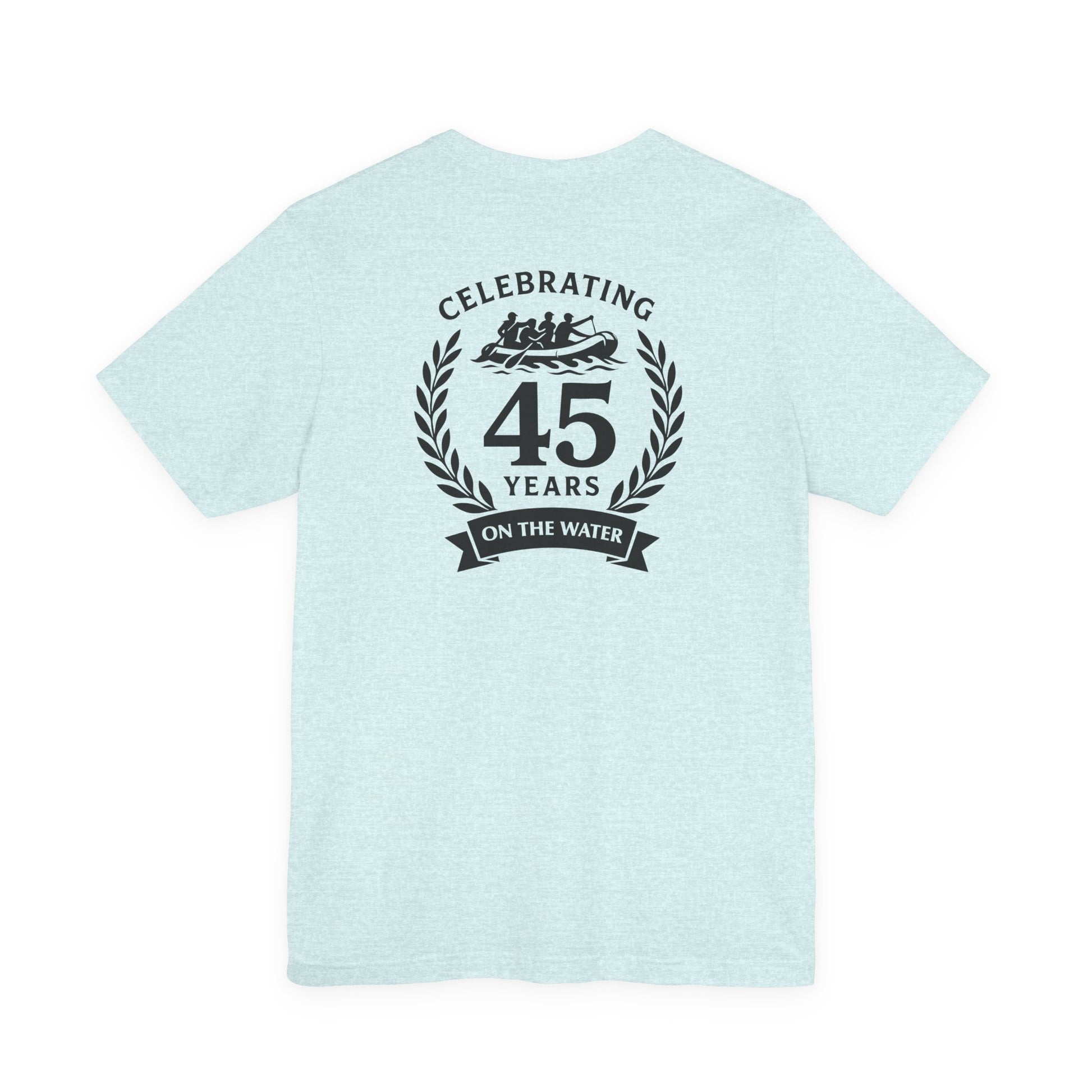 SOTAR Black Logo Celebrating 45 Years Unisex Tee, Commemorative Shirt, Whitewater Rafting Anniversary T-Shirt