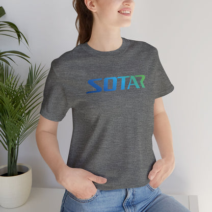 SOTAR Ocean LOGO Graphic Tee - Unisex Casual T-Shirt, Everyday Outdoor