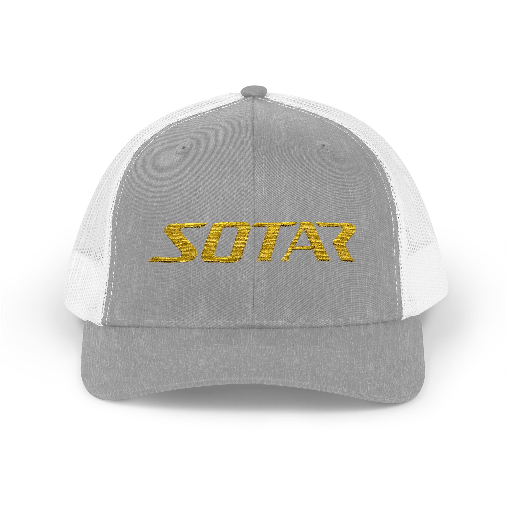 Snapback Trucker Cap - Yellow Logo